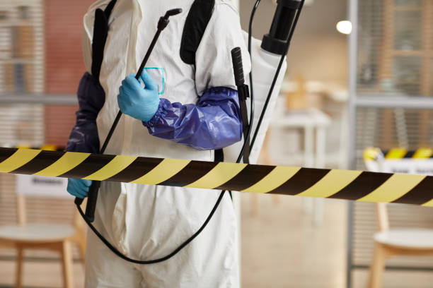 Professional Biohazard Cleanup technician working in Mount Dora, FL